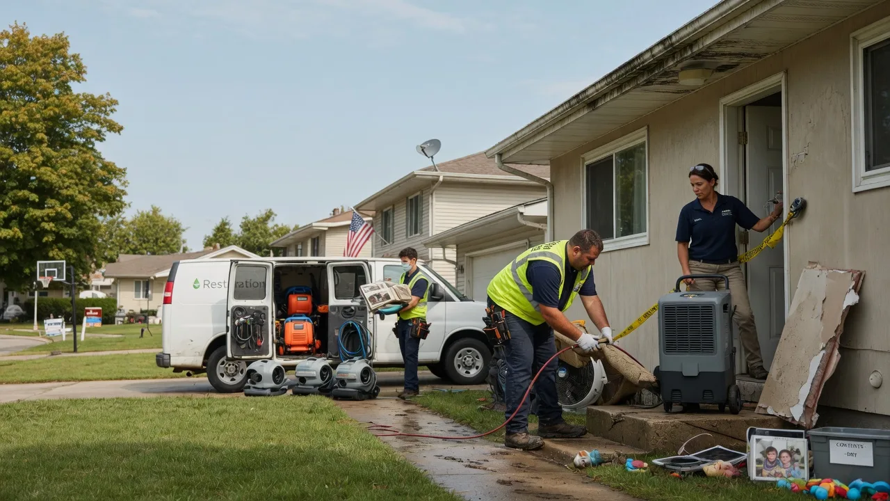 Water Damage Restoration in Mount Victory, OH near me